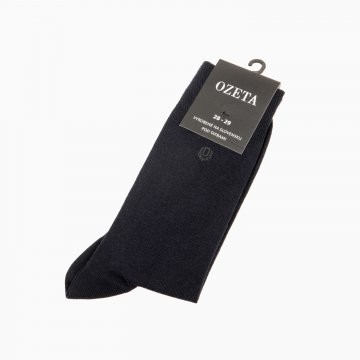 Pánske tmavomodré ponožky, mercerovaná bavlna