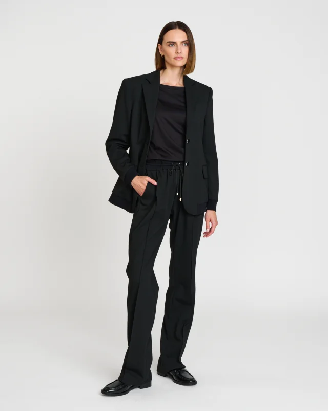 Elegantné dámske nohavice TALINA čierne