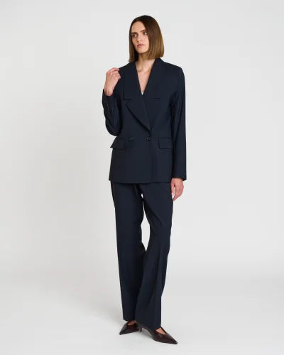 Elegantné dámske sako JAYDE tmavomodré
