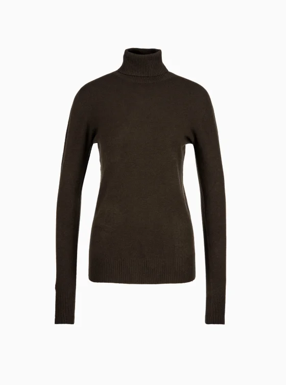 Dámský rolák hnědý