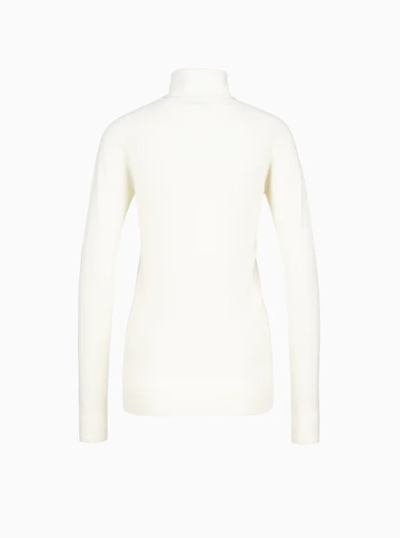 Dámsky vlnený rolák off-white