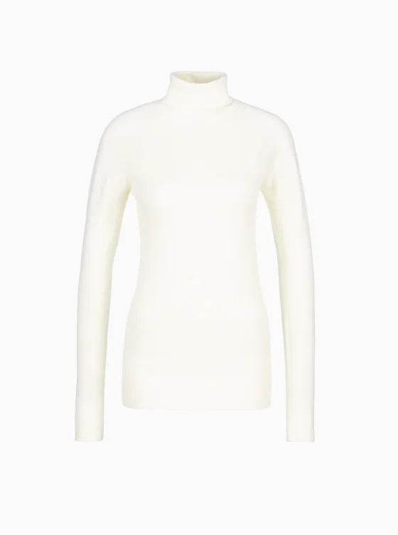 Dámsky vlnený rolák off-white
