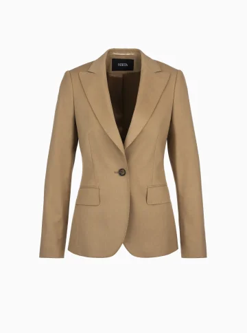 Elegantní dámské sako béžové