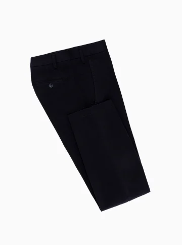 Pánske chino nohavice tmavomodré