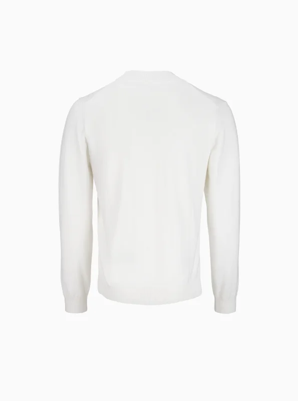 Pánský polorolák v barvě off-white